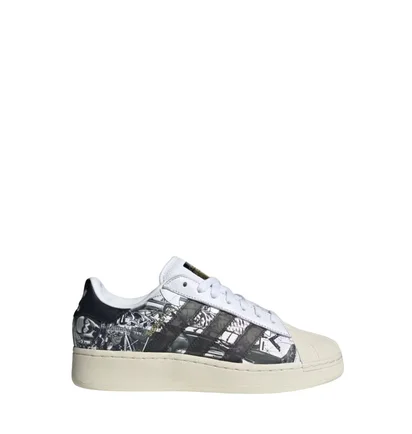 Кроссовки унисекс Adidas Star Wars X Nanzuka X Superstar Xlg Grey IF9249