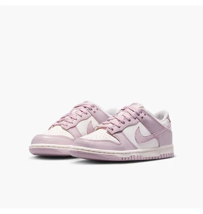 Кросівки дитячі Nike Dunk Low Gs White/Violet FB9109-122