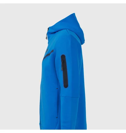 Толстовка чоловіча Nike Nsw Tech Fleece Full-Zip Hoodie Light Blue CU4489-403