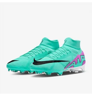 Бутсы унисекс Nike Air Zoom Mercurial Superfly Ix Pro Fg Turquoise/Violet DJ5598-300
