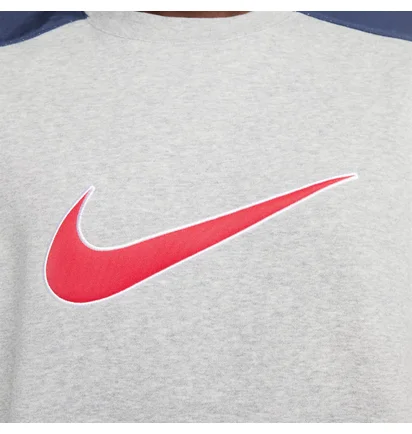 Світшот чоловічий Nike Nsw Sp Flc Crew Bb Grey FN0245-064