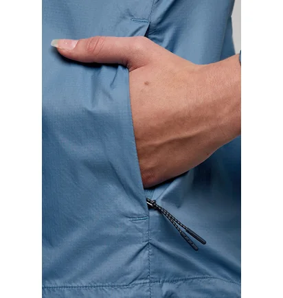 Вітровка жіноча Saucony Peregrine Packaway Jacket Blue SAW800480-AO