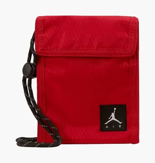 Гаманець унісекс Air Jordan Tri-Fold Pouch Light Strap Red 9A0325-R78