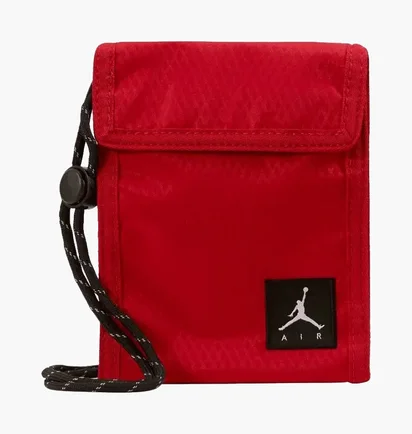 Кошелек унисекс Air Jordan Tri-Fold Pouch Light Strap Red 9A0325-R78