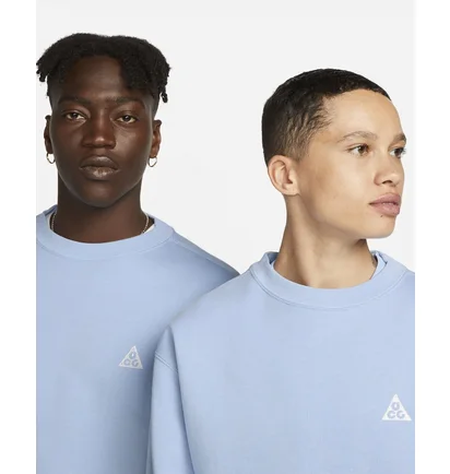 Свитшот унисекс Nike Acg Therma-Fit Fleece Crew Light Blue DX9611-479