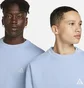 Свитшот унисекс Nike Acg Therma-Fit Fleece Crew Light Blue DX9611-479