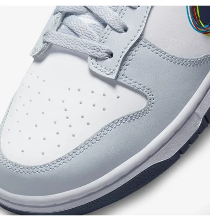 Кросівки чоловічі Nike Dunk Low 3D Swoosh Grey Dv6482-100