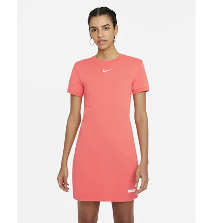 Плаття жіноче Nike W Nsw Icn Clsh Ss Drss Pink DD5044-814