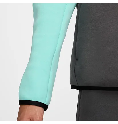 Толстовка мужская Nike Tech Fleece Fz Wr Turquoise/White HV6512-068