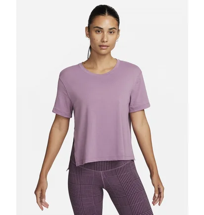 Футболка жіноча Nike Yoga Dri-Fit Violet DM7025-536