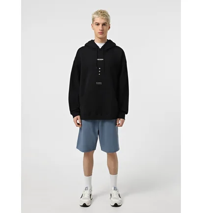 Худи мужское Converse Wordmark Graphic Black 10027360-001