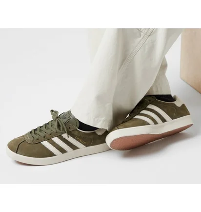 Кроссовки мужские Adidas Originals Gazelle Olive IG5006