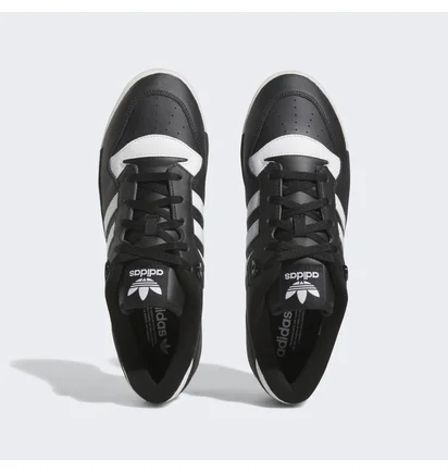 Кроссовки унисекс Adidas Rivalry Low Noir/Blanc Black FZ6327