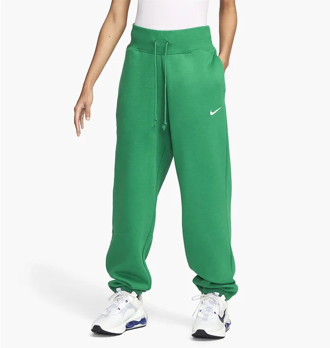 Штаны женские Nike Sportswear Phoenix Fleece Green Dq5887-365