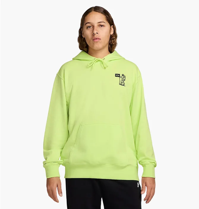 Худі чоловіче Nike Club Ft Moon Gfx Green HQ8594-736