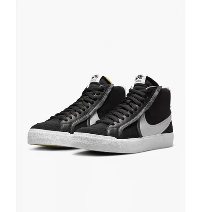 Кроссовки унисекс Nike Sb Zoom Blazer Mid Premium Plus Black Dr9144-001