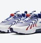 Кросівки чоловічі Nike Air Max 270 React Eng White/Blue Da1512-100