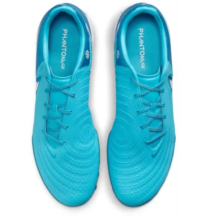 Сороконожки унисекс Nike Phantom Gx Ii Academy Tf Light Blue FJ2577-400