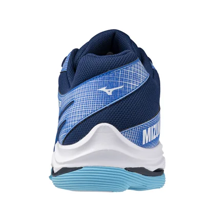 Кросівки чоловічі Mizuno Wave Momentum 3 Mid Blue V1GA231701