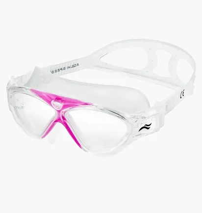 Окуляри для плавання дитячі Aqua Speed Zefir 5871 White/Pink 079-03