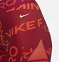 Шорты женские Nike Pro WomenS Mid-Rise 3 Printed Shorts Red FB5457-620