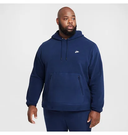 Худі чоловіче Nike Club MenS Winterized Pullover Hoodie Blue FZ0660-410