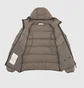 Пуховик чоловічий Stone Island Seamless Tunnel Nylon Down-Tc Hooded Jacket Brown 811543128-V0075