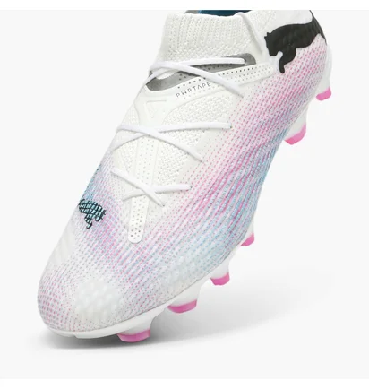 Бутсы унисекс Puma Future 7 Pro+ Fg/Ag White 107705-01