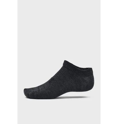 Носки Under armour Essential No Show 3Pk Black 1382623-001