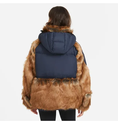 Куртка жіноча Nike Sacai X Blue/Brown CT3267-475