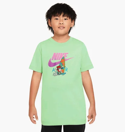 Футболка детская Nike K Nsw Tee Boxy 2 Green FV5346-376