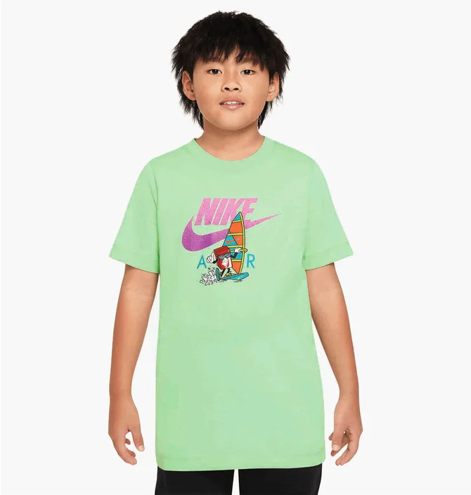 Футболка детская Nike K Nsw Tee Boxy 2 Green FV5346-376