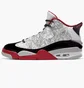 Кроссовки мужские Air Jordan Dub Zero White/Varsity Red/Neutral Grey/Black 311046-116