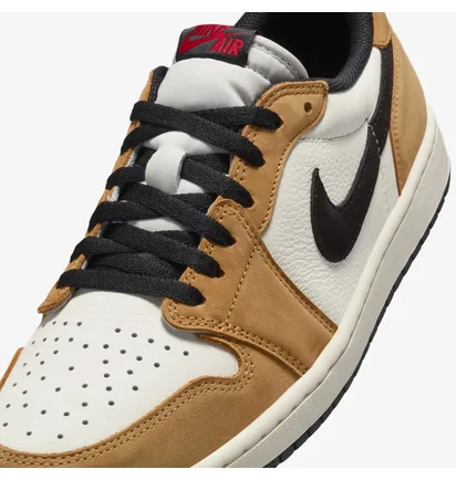 Кросівки чоловічі Air Jordan 1 Low Og White/Yellow CZ0790-107