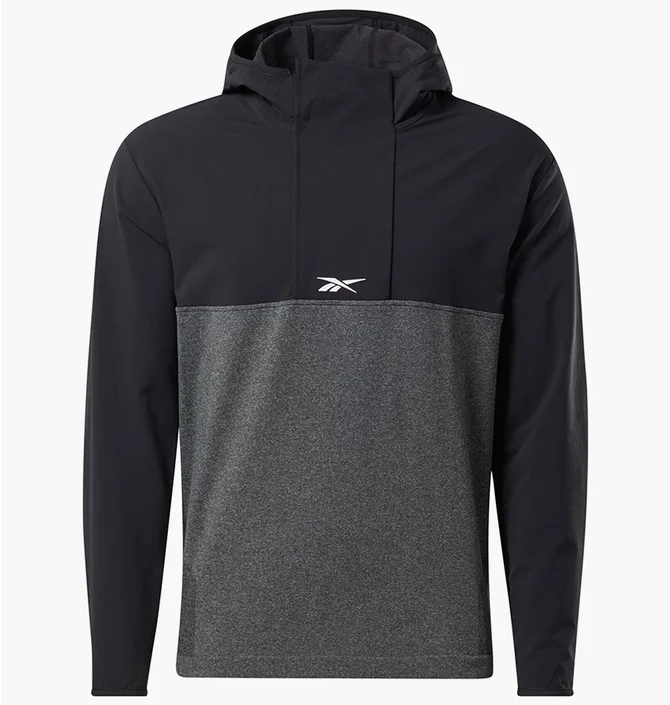 Худі чоловіче Reebok United By Fitness Myoknit Grey HA9077