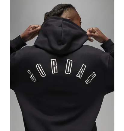 Худи мужское Air Jordan Flight Mvp MenS Fleece Pullover Hoodie Black FB7021-010