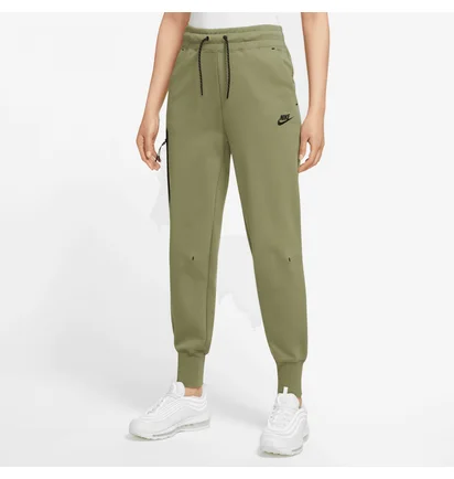 Штани жіночі Nike Sportswear Tech Fleece Olive Cw4292-334