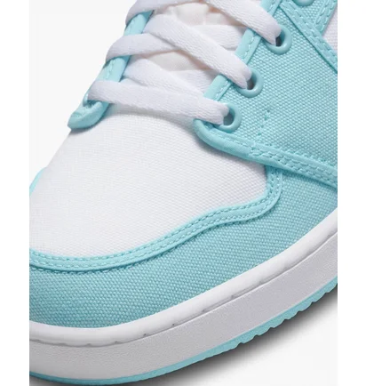Кросівки чоловічі Air Jordan 1 Ko Shoes White/Light Blue DO5047-411