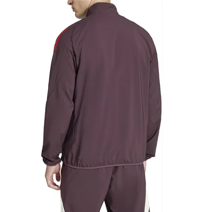 Олимпийка мужская Adidas Casaco Fcb Pre Jkt Bordo IS9963