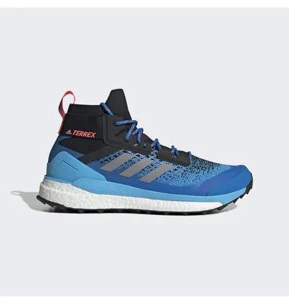 Кроссовки мужские Adidas Terrex Free Hiker Primeblue Hiking Shoes Black/Blue Gz0334