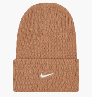 Шапка унисекс Nike U Nsw Beanie Utility Swoosh Brown Dv3342-200