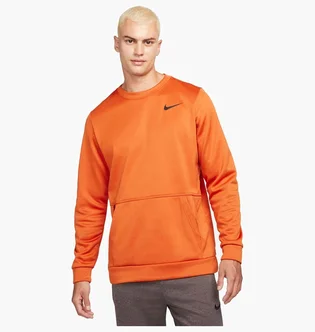 Свитшот мужской Nike Therma MenS Training Crew Orange CU7271-816