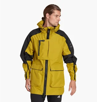 Парка мужская Adidas Terrex Xploric Rain.Rdy City Jacket Yellow Hg8574