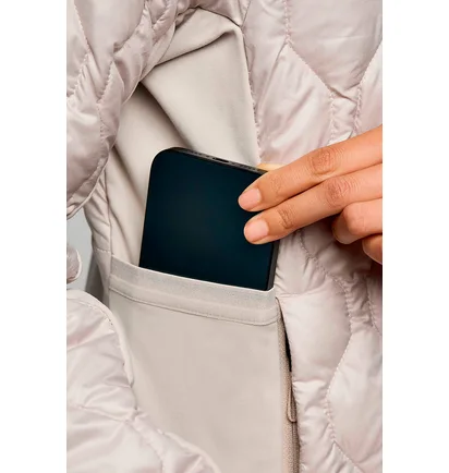 Куртка жіноча Saucony Hurricane Insulated Jacket Beige SAW800455-DV