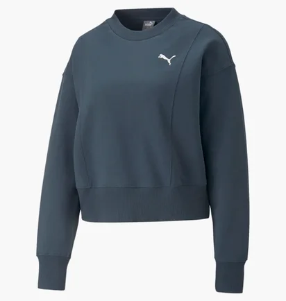 Свитшот женский Puma Her Crew Blue 67310916