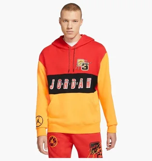 Худі чоловіче Air Jordan Sport Dna MenS Pullover Hoodie Red/Orange CV2743-673