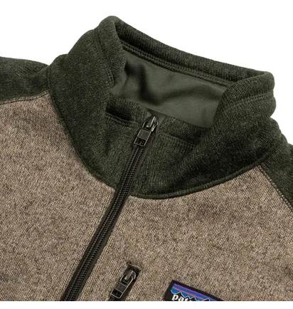 Кофта мужская Patagonia Better Sweater 1/4 Zip Brown/Green 25523-SBDY