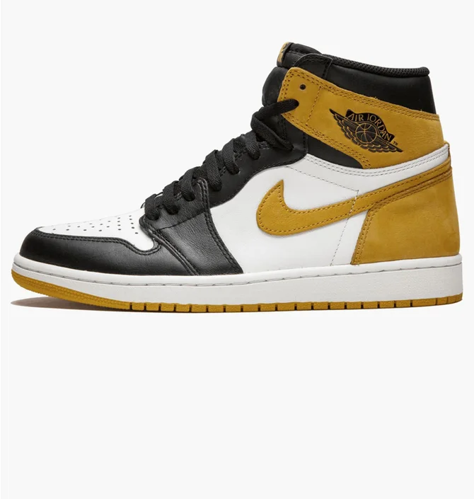 Кроссовки мужские Air Jordan 1 Retro High Og Black/White 555088-109