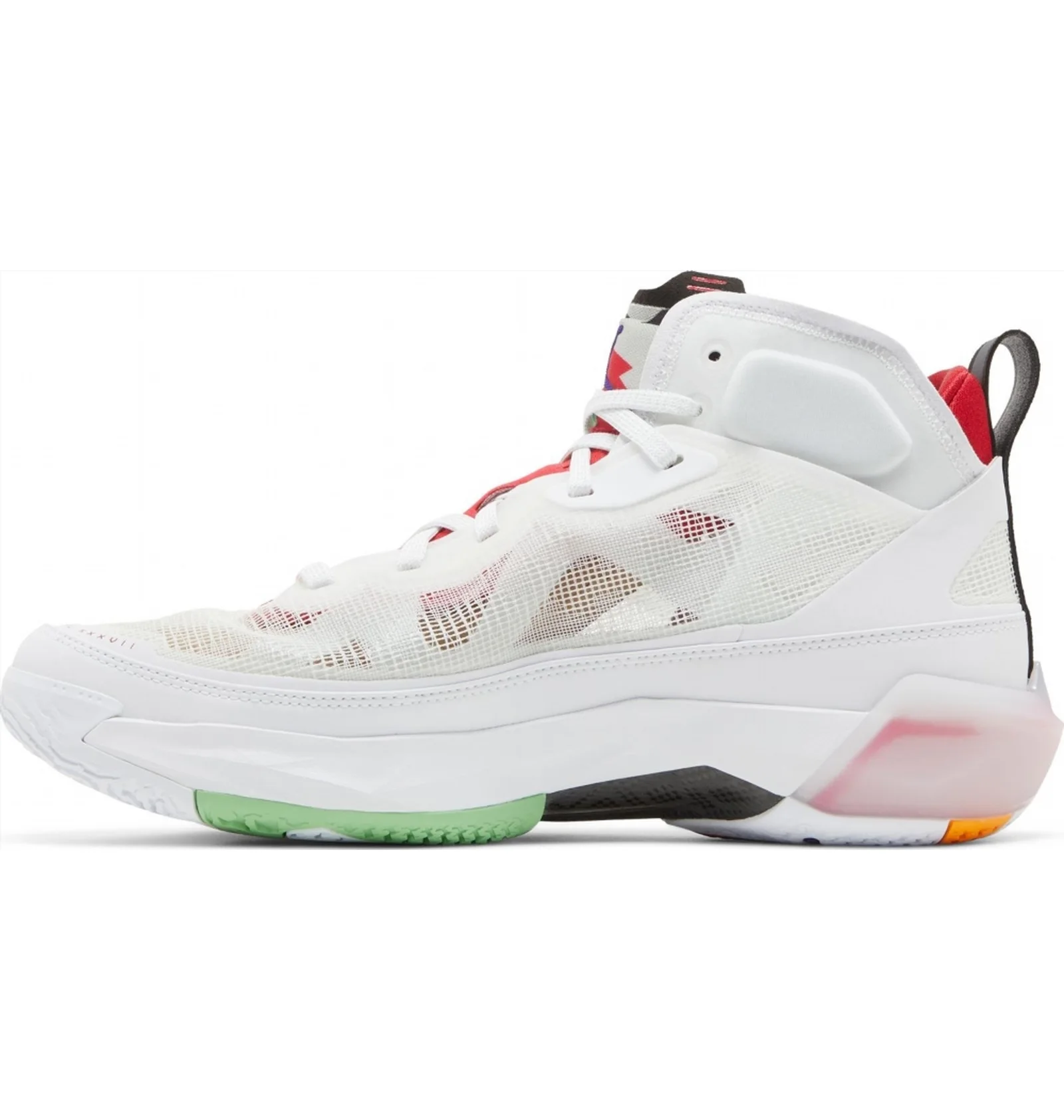 Air Jordan 37 ホワイト/グレー/レッド 箱付き ᐉ Кроссовки мужские Air Jordan 37 Pf White DD6959-160 - купить в