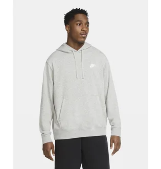 Худі чоловіче Nike M Nsw Club Hoodie Po Ft Grey CZ7857-063